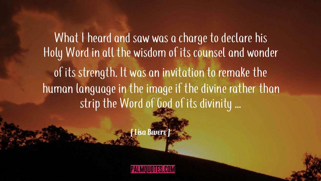 Human Language quotes by Lisa Bevere