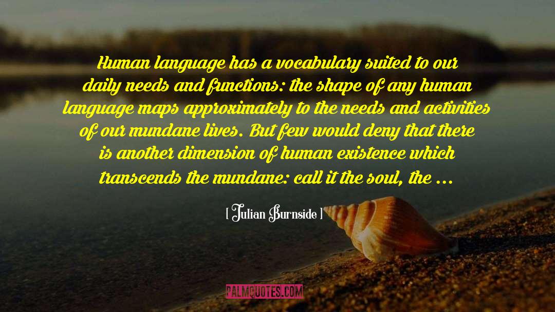 Human Language quotes by Julian Burnside