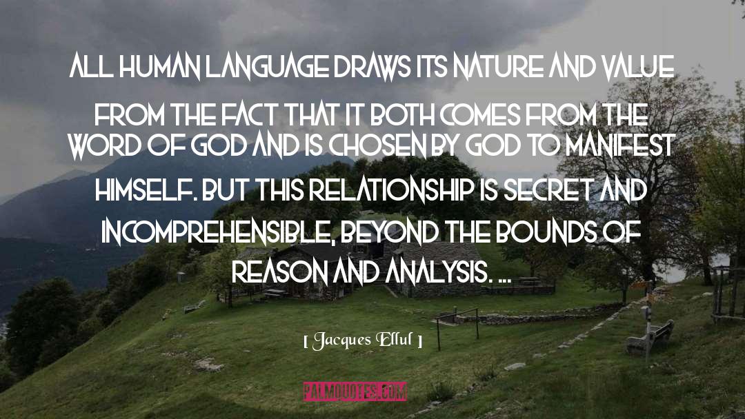 Human Language quotes by Jacques Ellul
