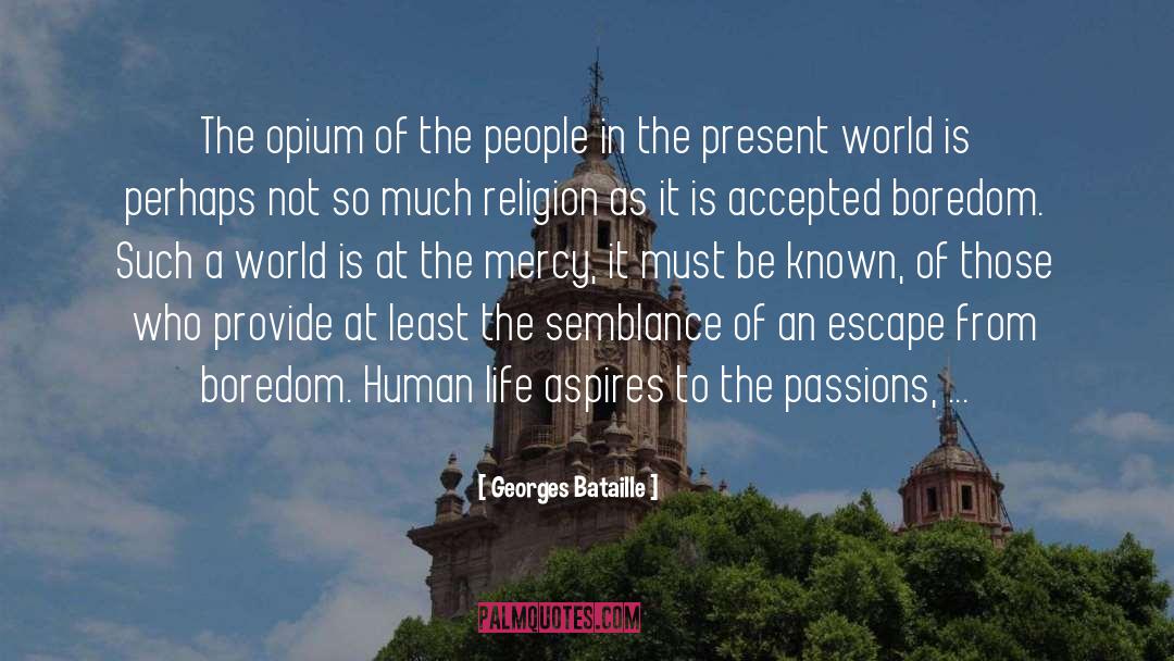 Human Life quotes by Georges Bataille