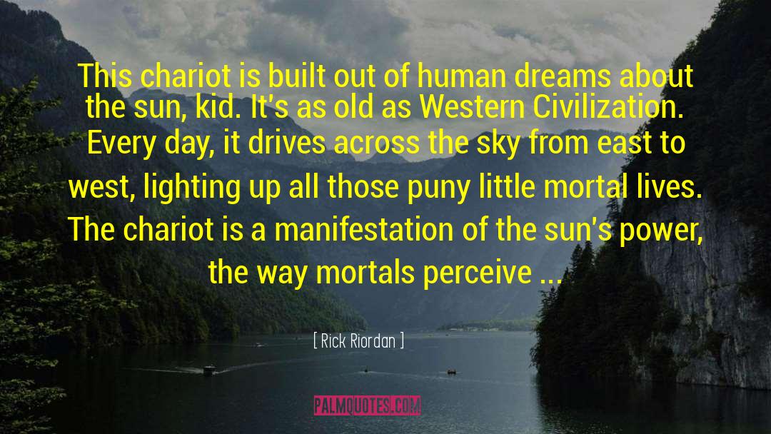 Human Limitations quotes by Rick Riordan
