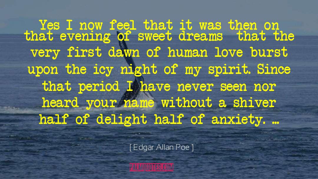Human Love quotes by Edgar Allan Poe