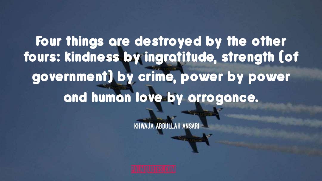 Human Love quotes by Khwaja Abdullah Ansari