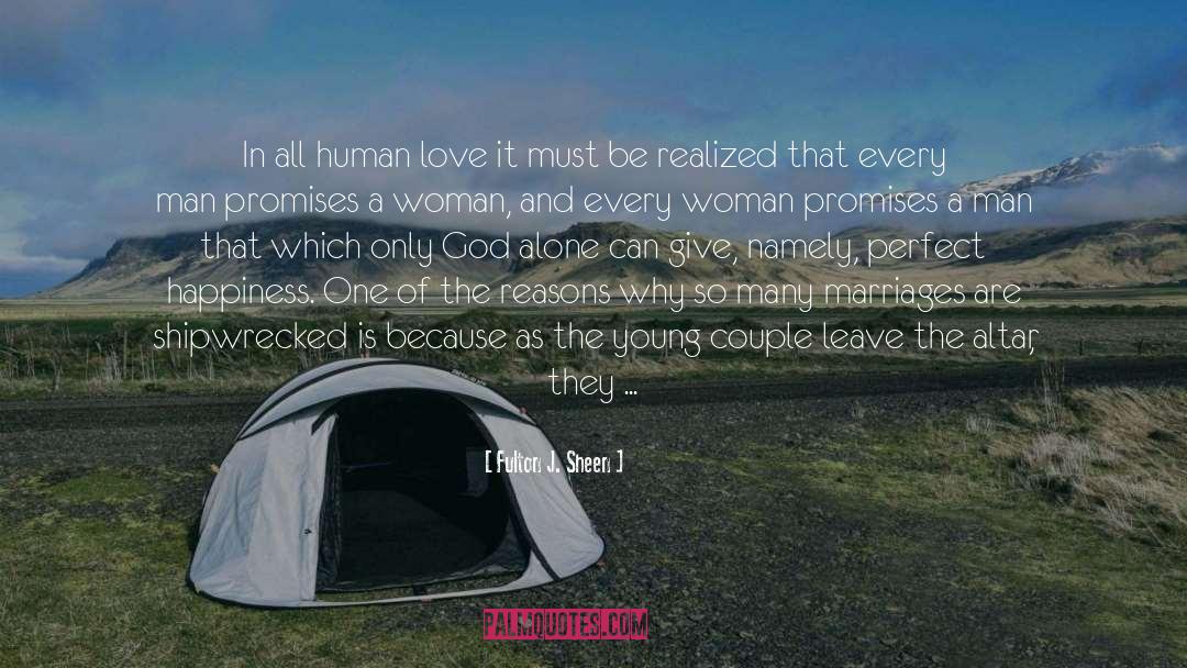Human Love quotes by Fulton J. Sheen