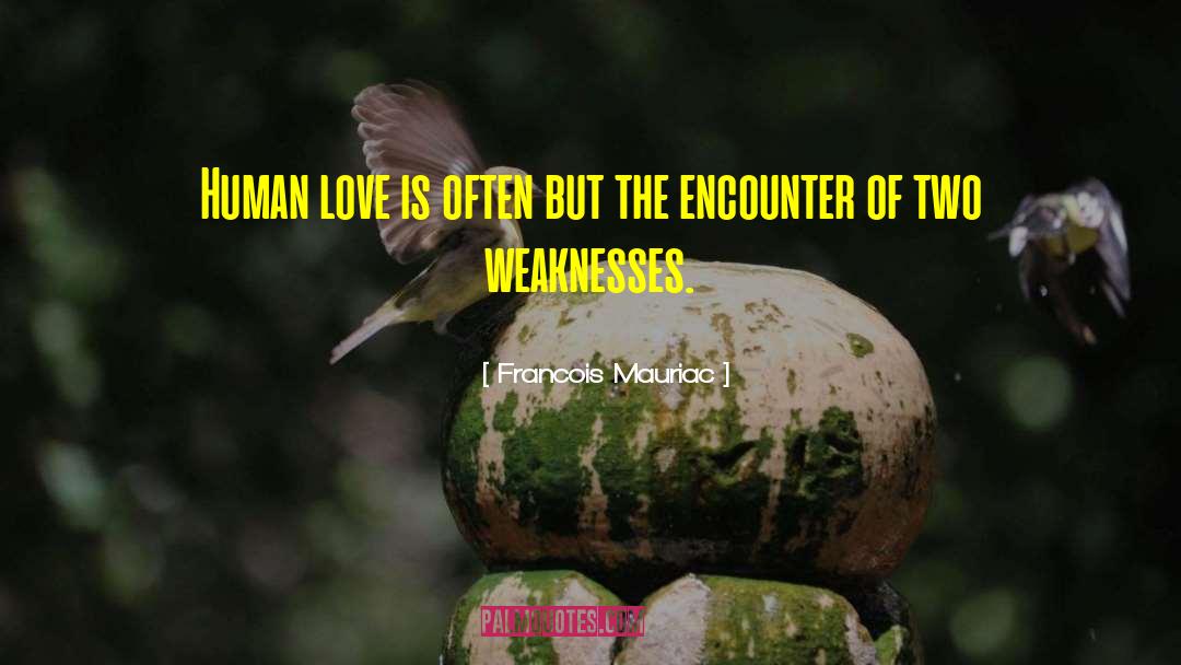Human Love quotes by Francois Mauriac