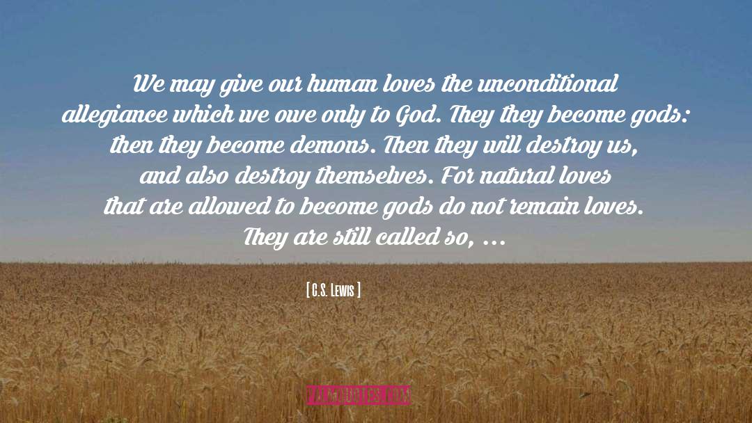 Human Love quotes by C.S. Lewis