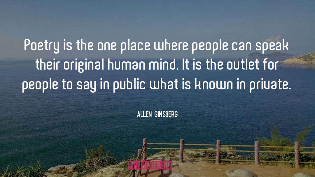 Human Mind quotes by Allen Ginsberg