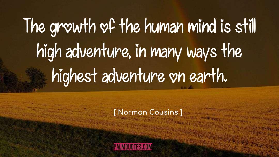 Human Mind quotes by Norman Cousins