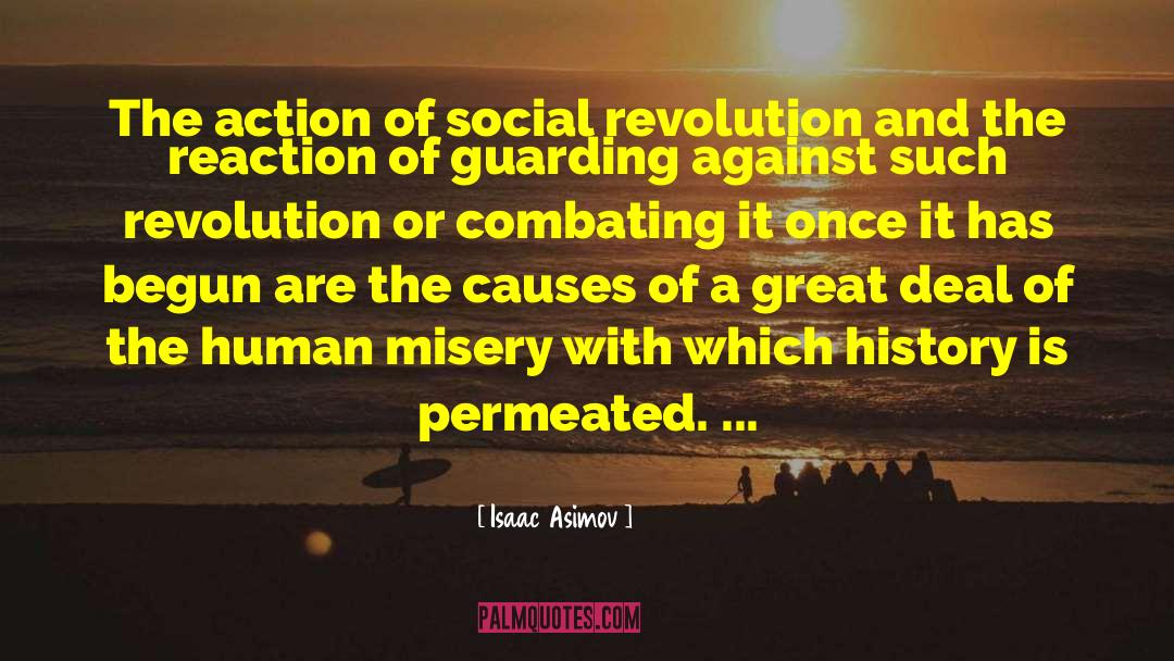 Human Misery quotes by Isaac Asimov