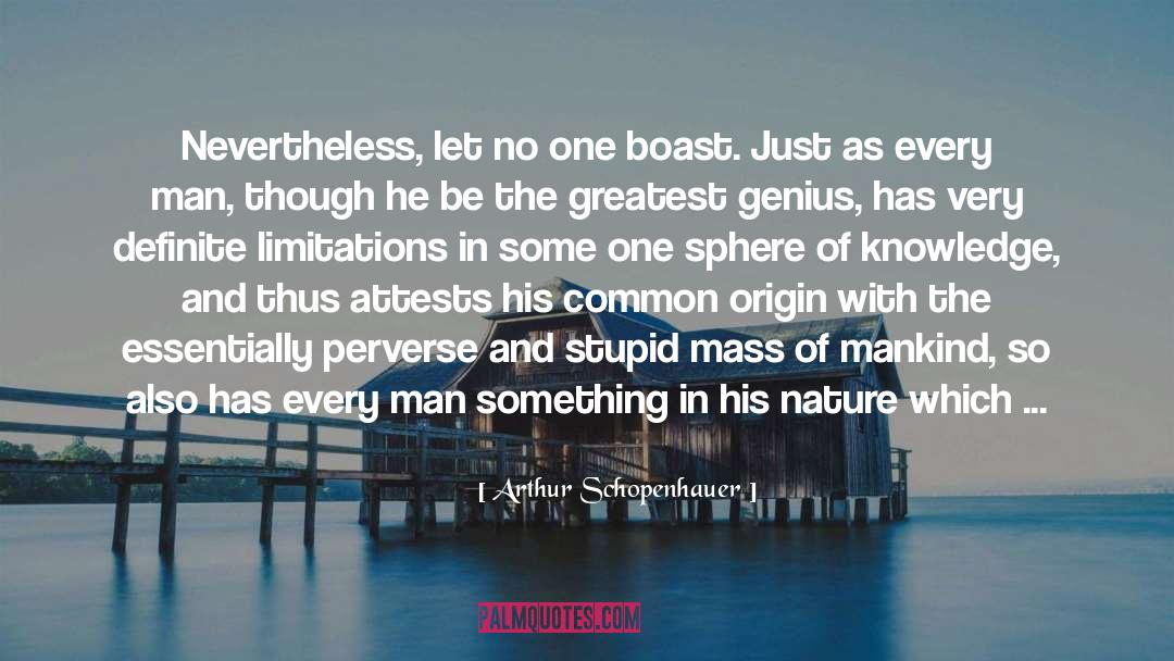 Human Misery quotes by Arthur Schopenhauer