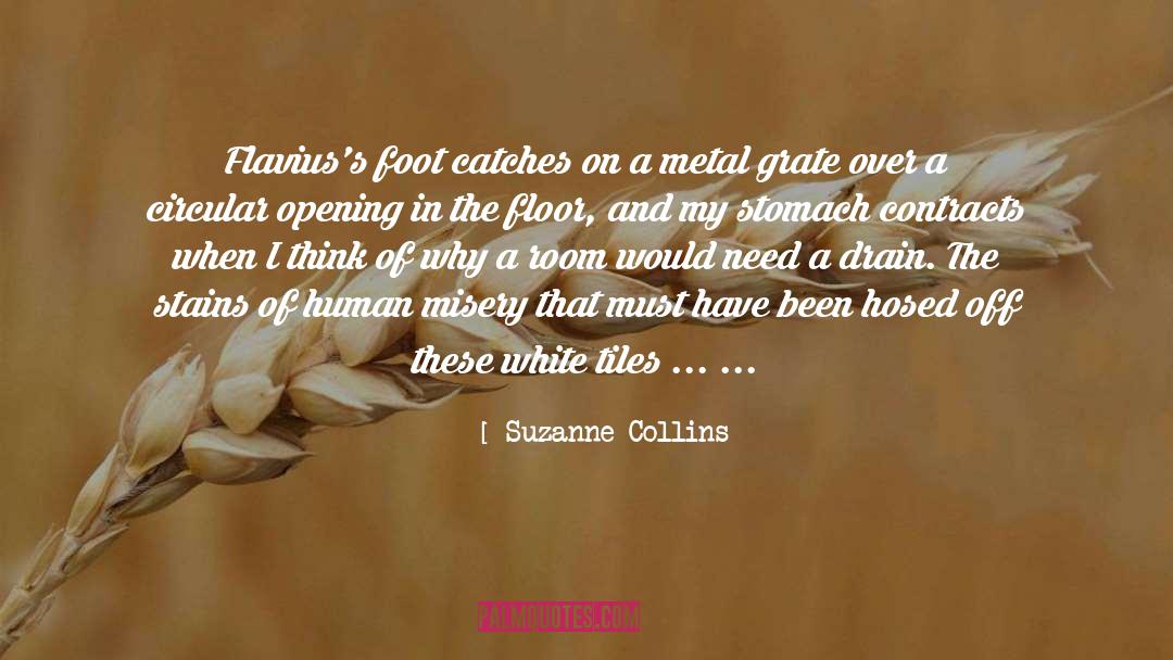 Human Misery quotes by Suzanne Collins
