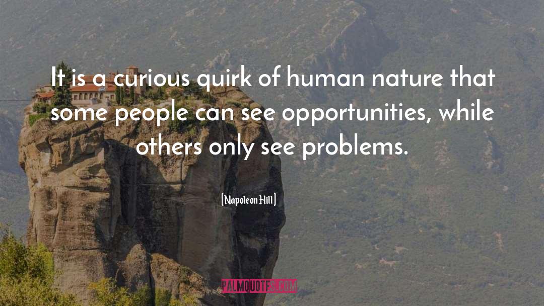 Human Nature quotes by Napoleon Hill