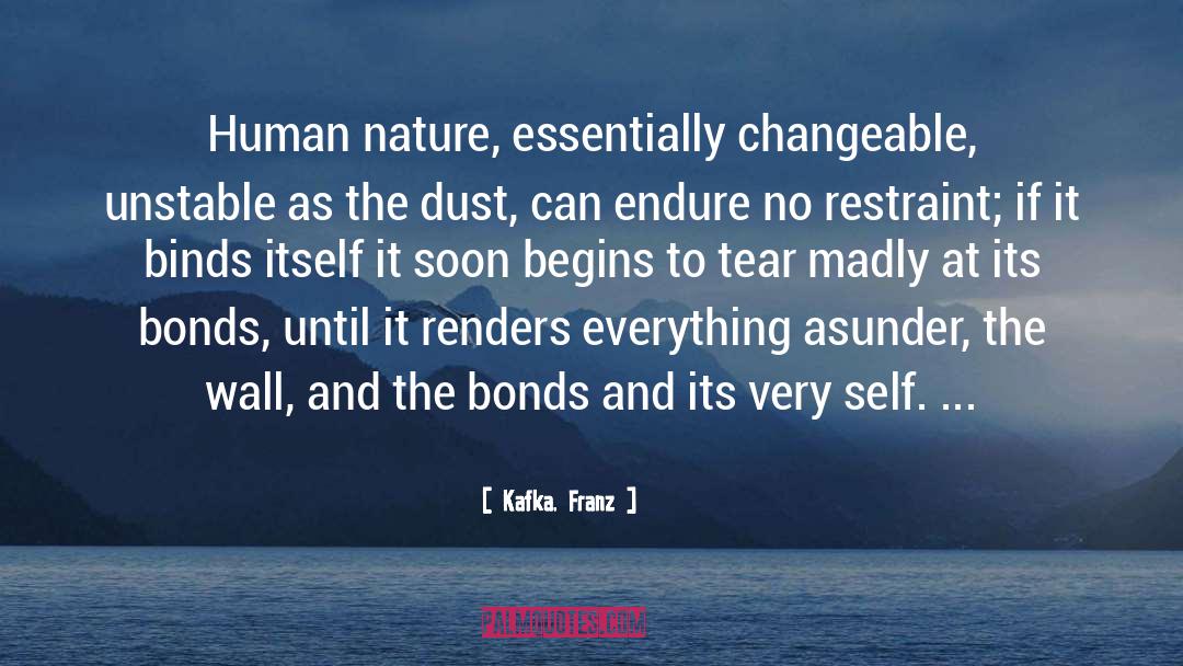 Human Nature quotes by Kafka, Franz
