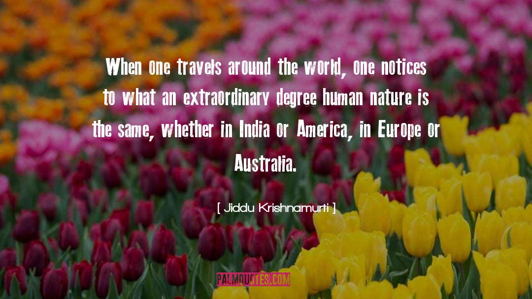 Human Nature quotes by Jiddu Krishnamurti