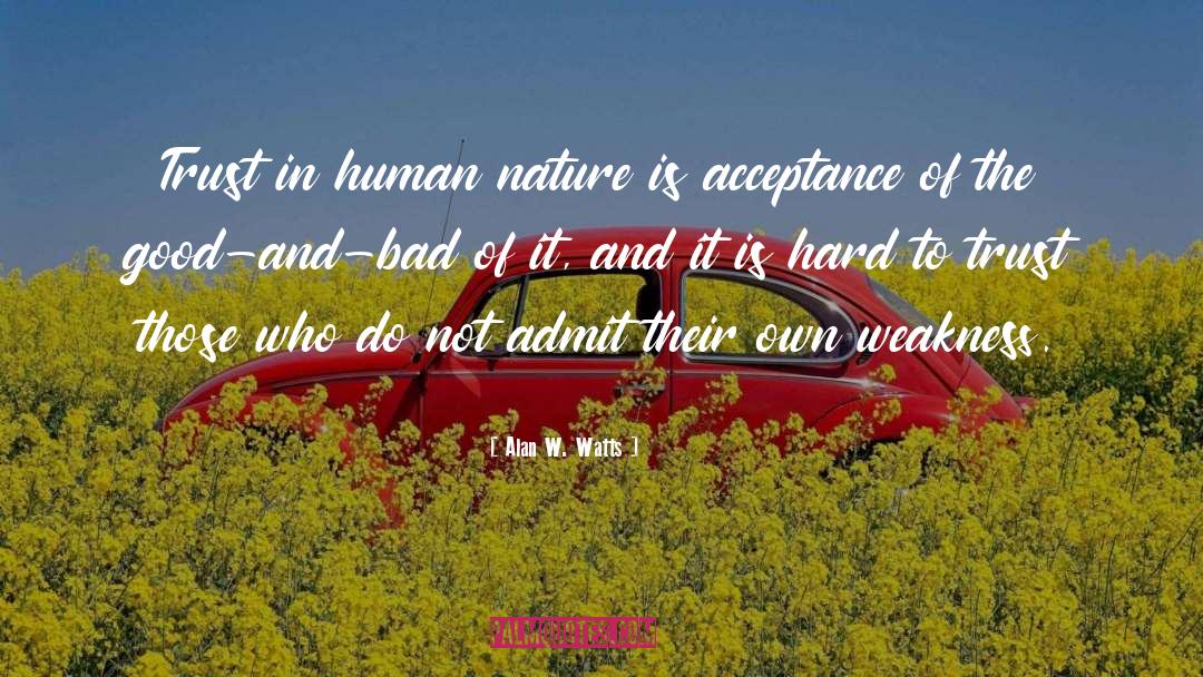 Human Nature quotes by Alan W. Watts