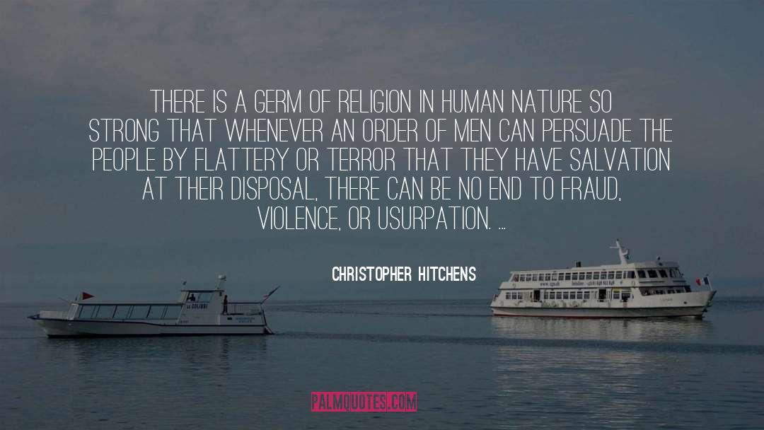 Human Nature Wisdom quotes by Christopher Hitchens