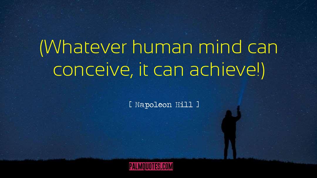 Human Ness quotes by Napoleon Hill