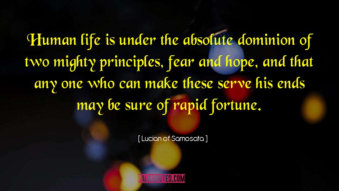 Human Of Life quotes by Lucian Of Samosata