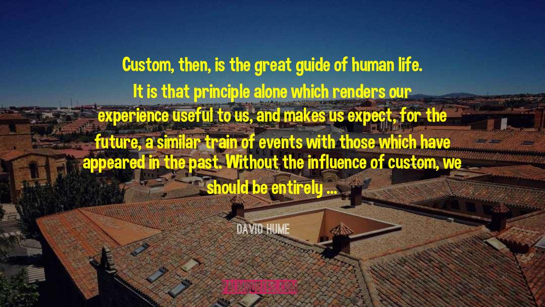 Human Of Life quotes by David Hume