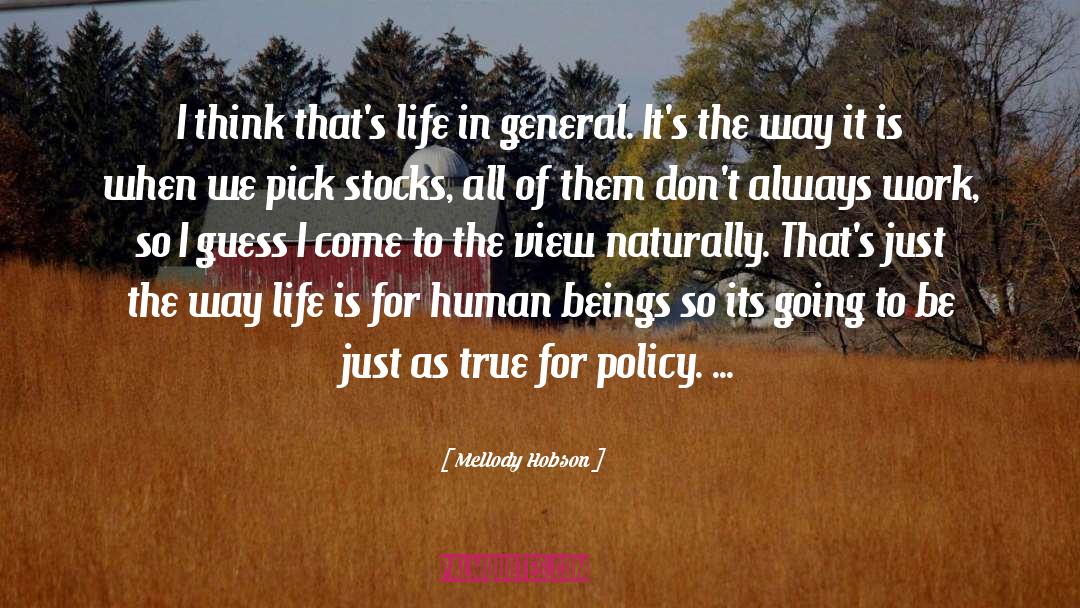 Human Of Life quotes by Mellody Hobson