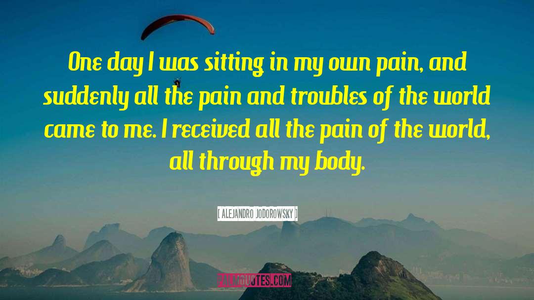 Human Pain quotes by Alejandro Jodorowsky
