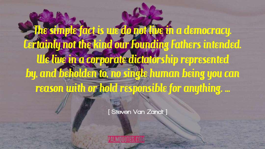 Human Passion quotes by Steven Van Zandt