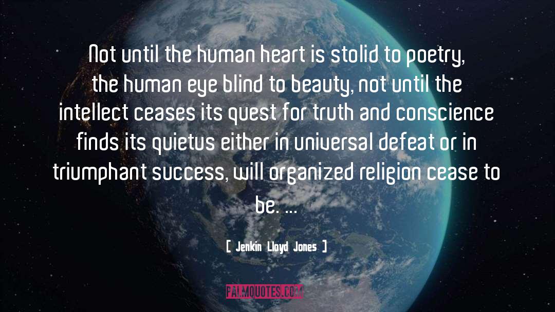 Human Pathos quotes by Jenkin Lloyd Jones