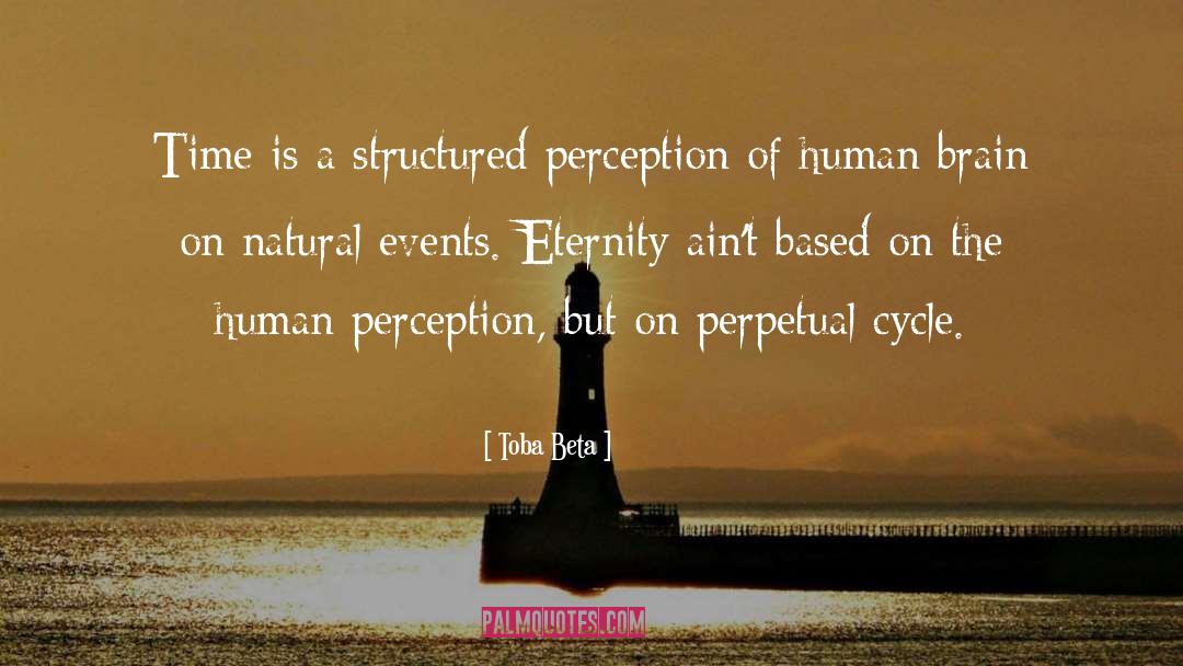 Human Perception quotes by Toba Beta