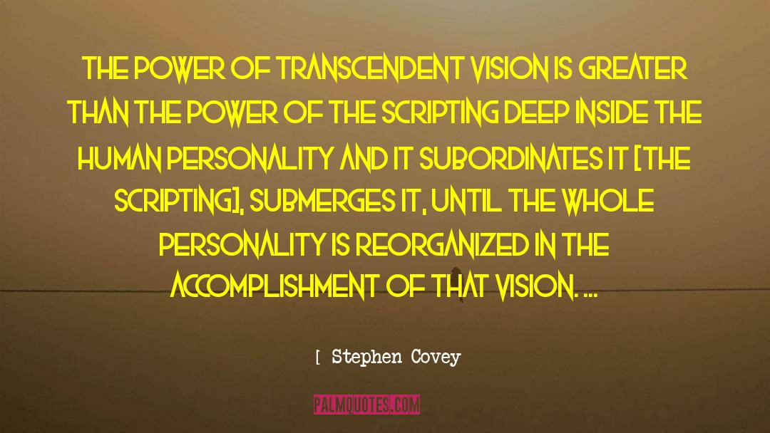 Human Personality quotes by Stephen Covey