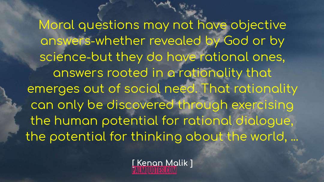 Human Potential quotes by Kenan Malik