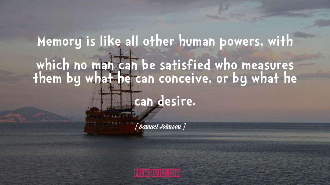 Human Power quotes by Samuel Johnson