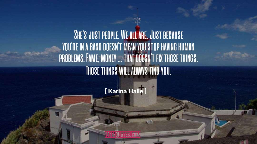 Human Problems quotes by Karina Halle