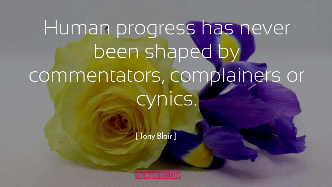 Human Progress quotes by Tony Blair