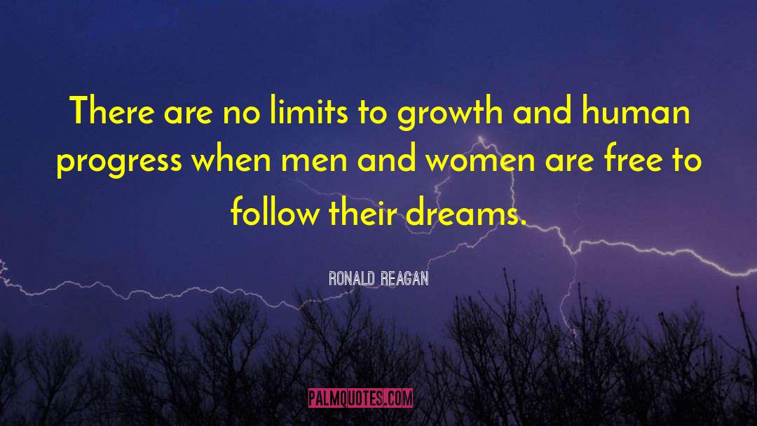 Human Progress quotes by Ronald Reagan