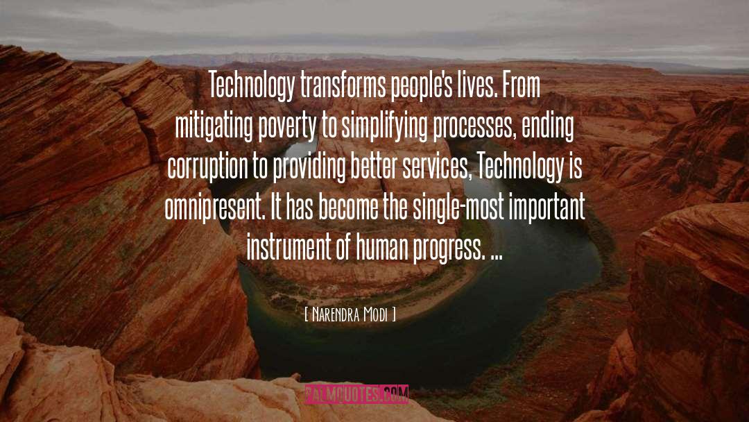 Human Progress quotes by Narendra Modi