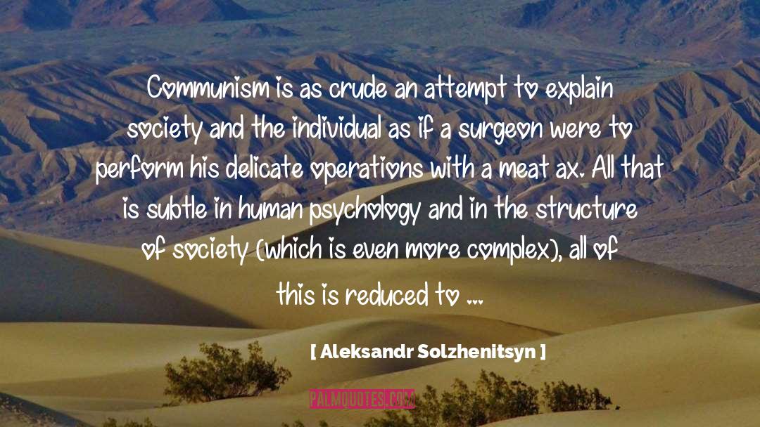 Human Psychology quotes by Aleksandr Solzhenitsyn