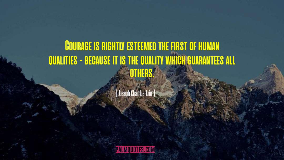 Human Qualities quotes by Joseph Chamberlain