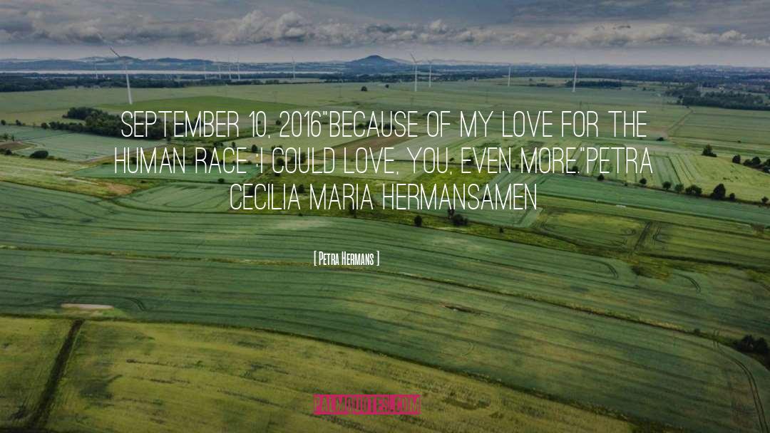 Human Race quotes by Petra Hermans