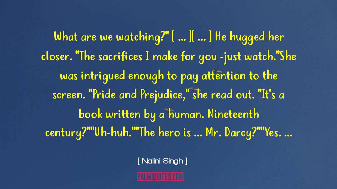 Human Reactions quotes by Nalini Singh
