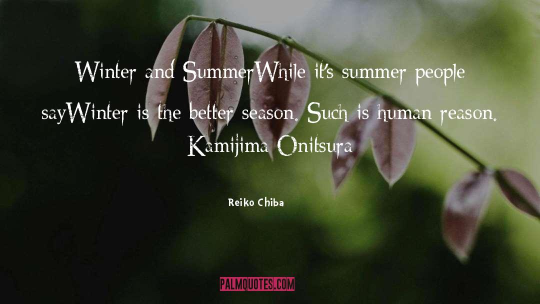 Human Reason quotes by Reiko Chiba