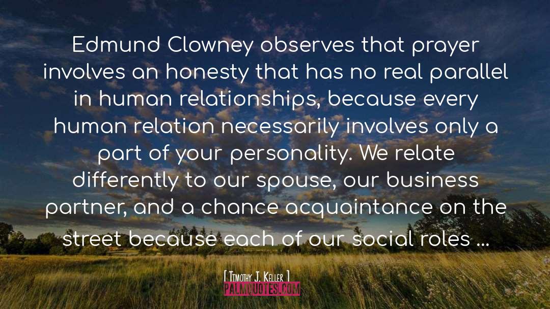 Human Relationships quotes by Timothy J. Keller