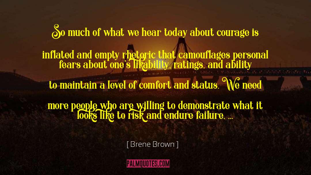 Human Resource Department quotes by Brene Brown