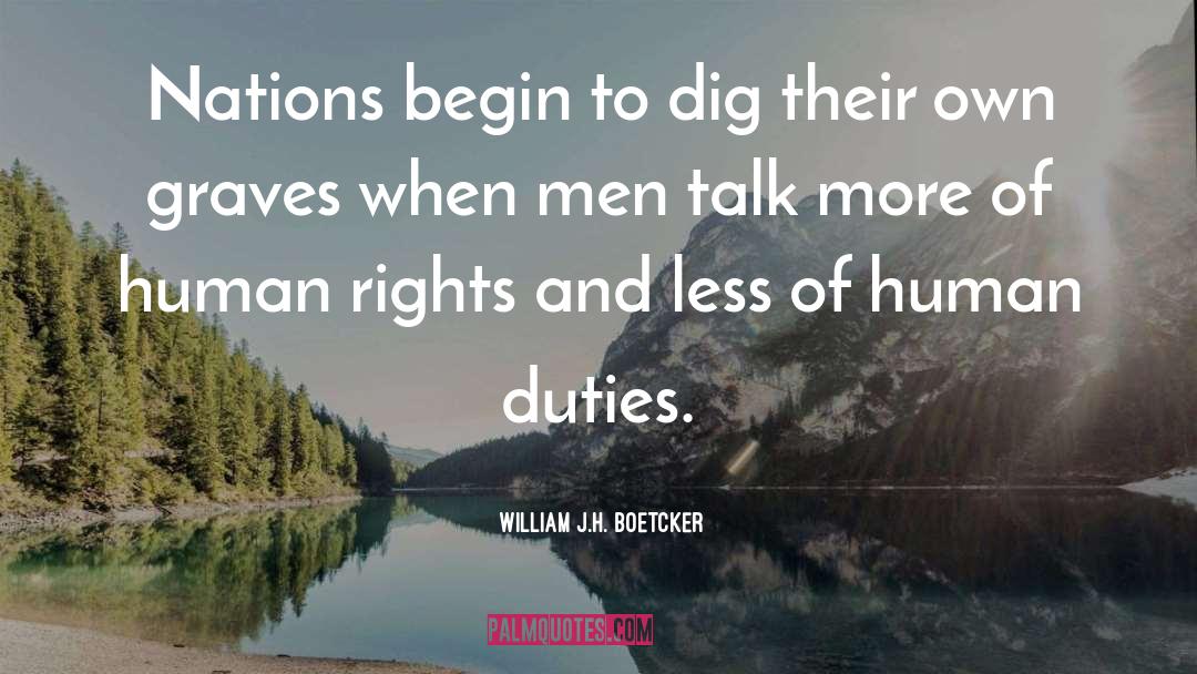 Human Rights Abuse quotes by William J.H. Boetcker