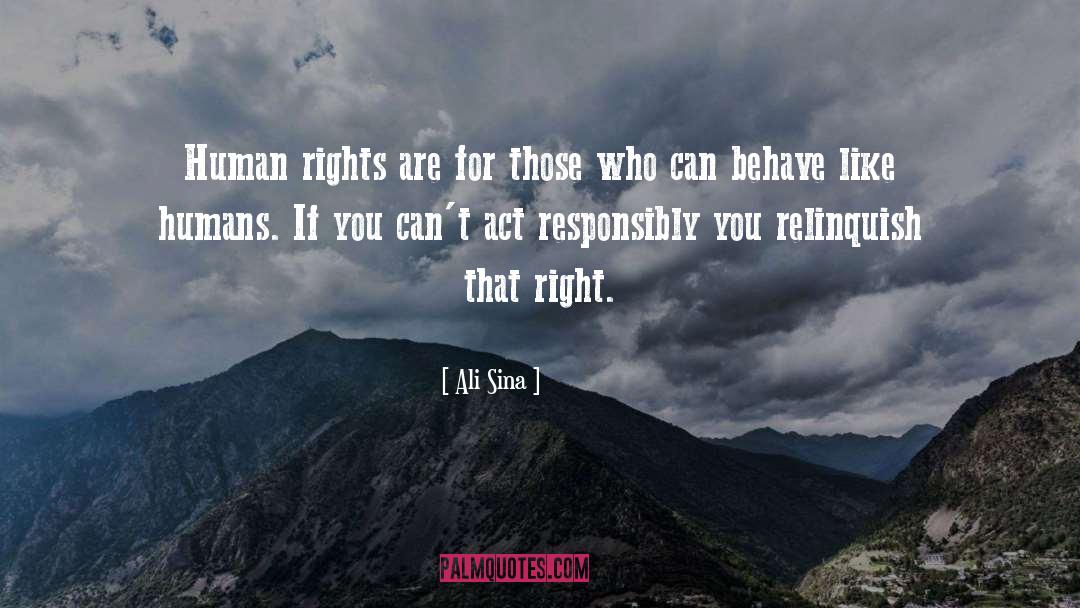 Human Rights Act 1993 quotes by Ali Sina