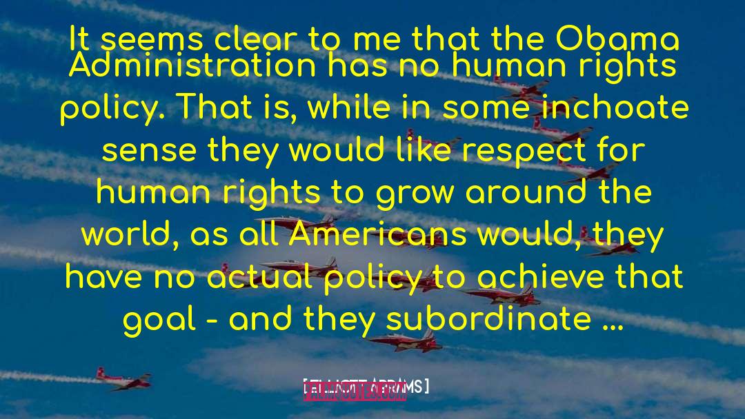 Human Rights Day quotes by Elliott Abrams