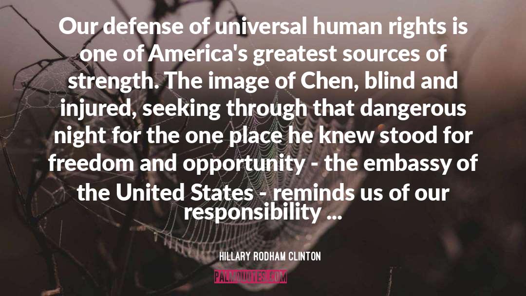 Human Rights Day quotes by Hillary Rodham Clinton