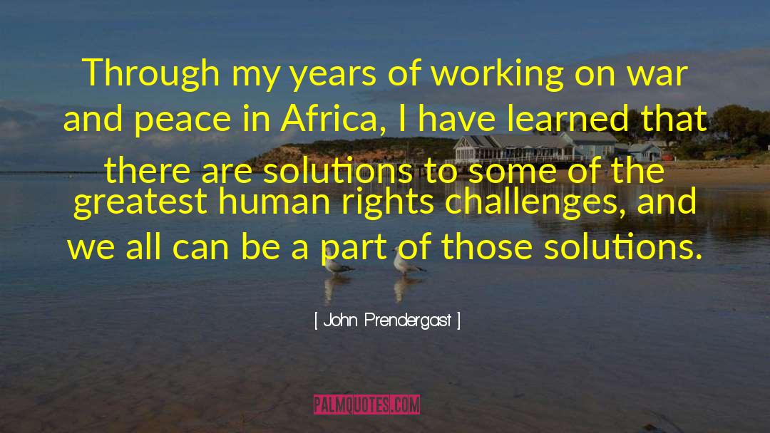 Human Rights Organisation quotes by John Prendergast