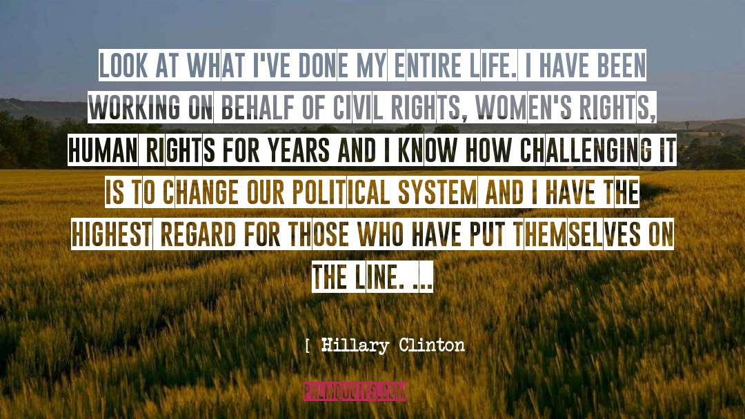 Human Rights quotes by Hillary Clinton