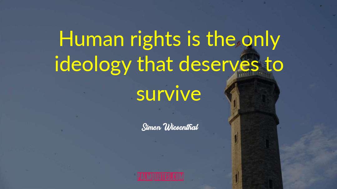 Human Rights quotes by Simon Wiesenthal