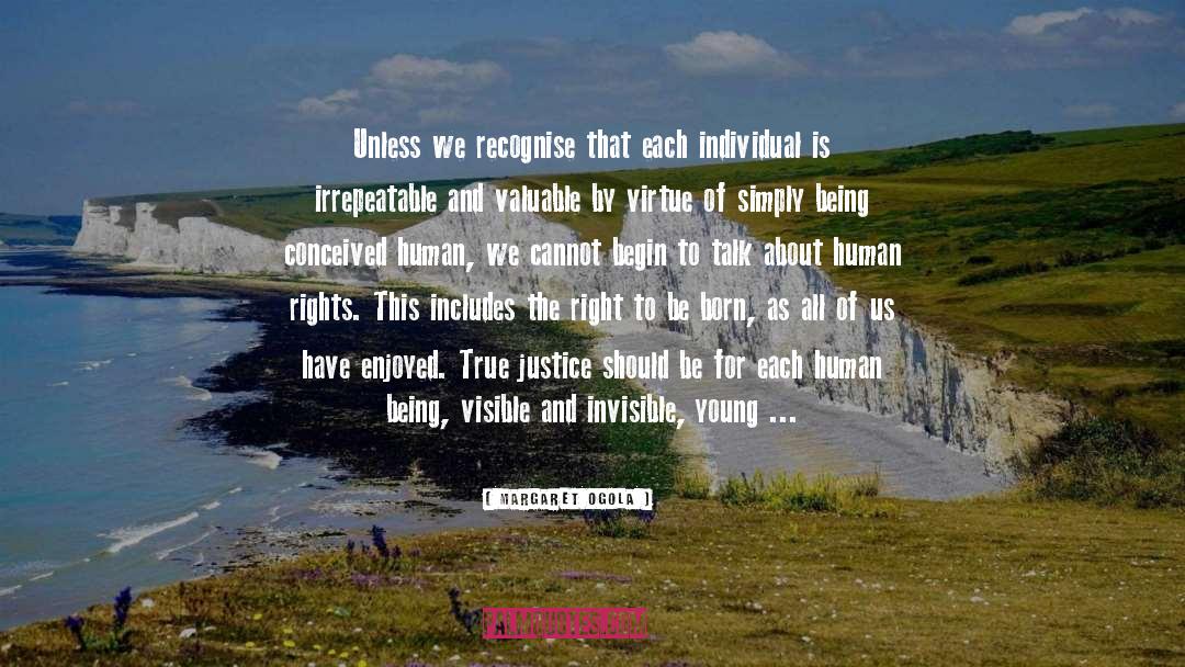 Human Rights Violations quotes by Margaret Ogola